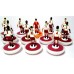 Subbuteo Andrew Table Soccer Fluminense 2010-11 on Classic Lightweight bases